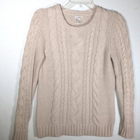 L.L. Bean Jackets & Blazers - L.L. Bean Double Cable Sweater NWT